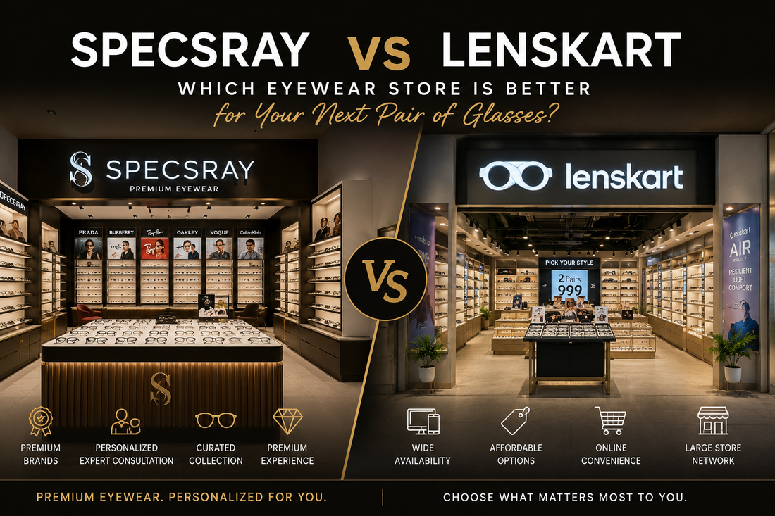 SpecsRay vs Lenskart: Which Eyewear Store is Better in 2026?