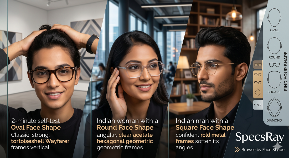 Which Glasses Suit My Face Shape? Complete Guide for Men & Women