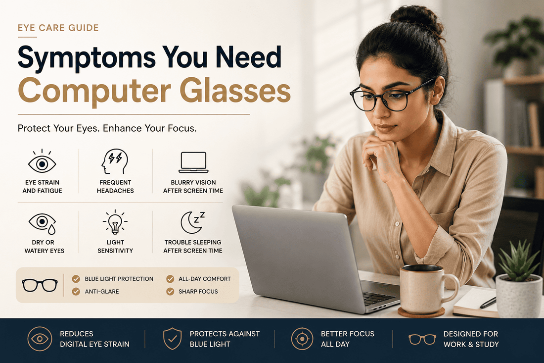 Symptoms You Need Computer Glasses (Before Eye Strain Becomes a Daily Habit)