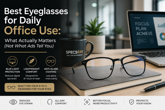 Best Eyeglasses for Daily Office Use: What Actually Matters