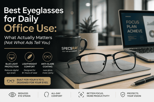 Best Eyeglasses for Daily Office Use: What Actually Matters