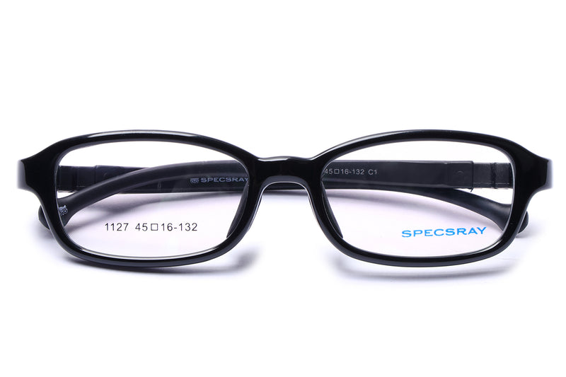 Rectangle Full Rim Eyeglasses For Kids
