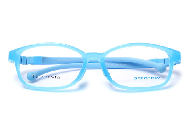 Rectangle Full Rim Eyeglasses For Kids