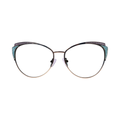 Cateye Full Rim Metal Sunglasses for Women