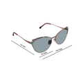 Cateye Full Rim Metal Sunglasses for Women