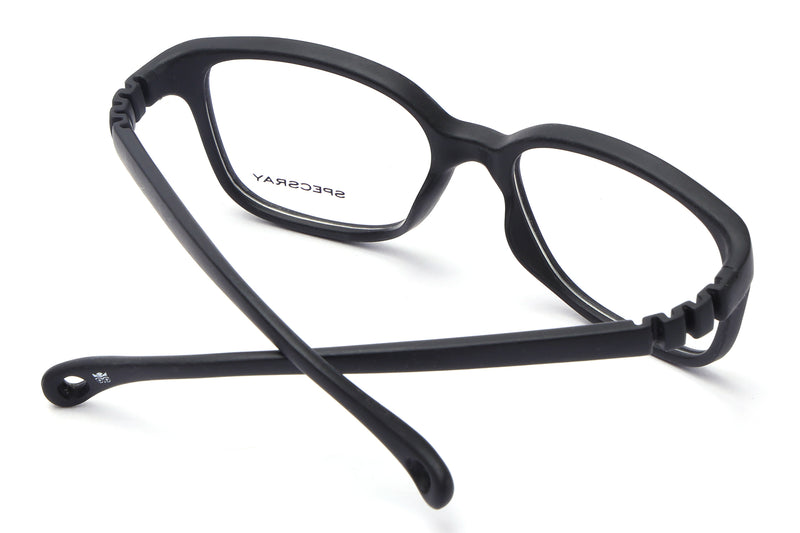 Rectangle Full Rim Eyewear Silicon Kids