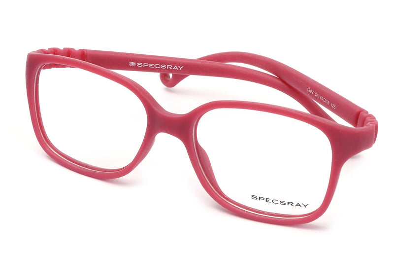 Rectangle Full Rim Eyewear Silicon Kids