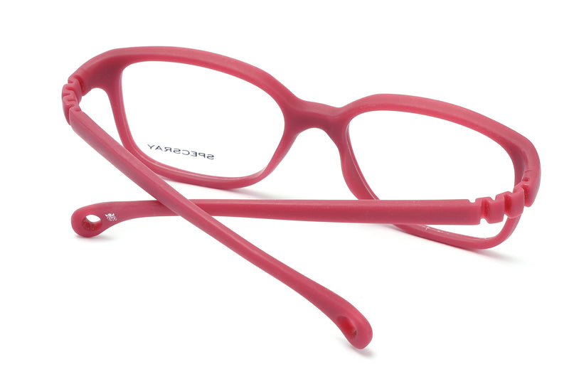 Rectangle Full Rim Eyewear Silicon Kids