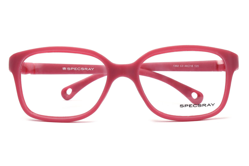 Rectangle Full Rim Eyewear Silicon Kids