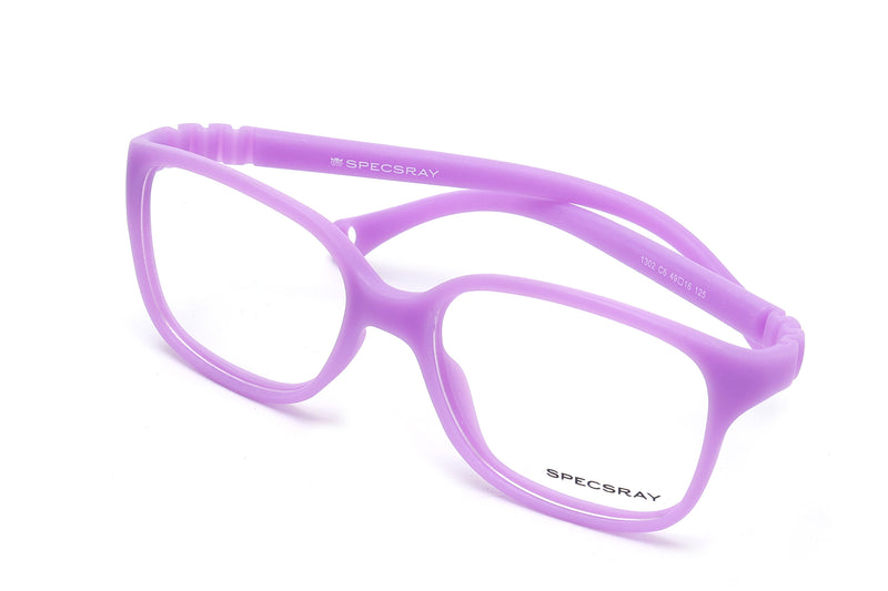 Rectangle Full Rim Eyewear Silicon Kids