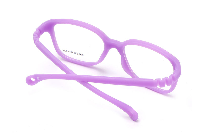 Rectangle Full Rim Eyewear Silicon Kids