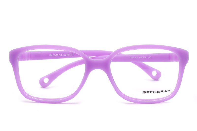 Rectangle Full Rim Eyewear Silicon Kids