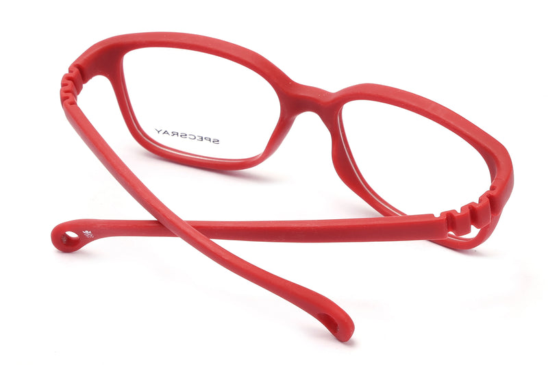 Rectangle Full Rim Eyewear Silicon Kids