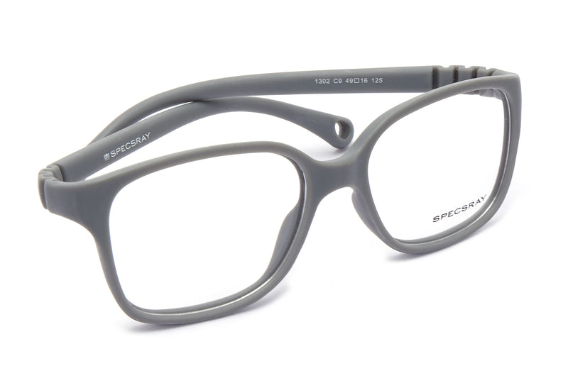Rectangle Full Rim Eyewear Silicon Kids