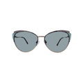 Cateye Full Rim Metal Sunglasses for Women