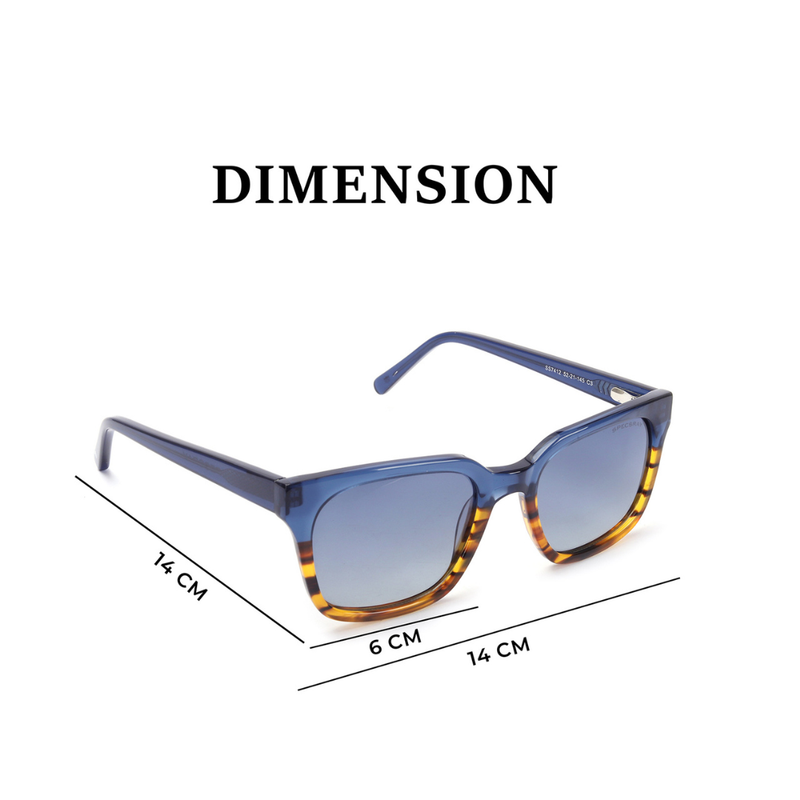 Square Full Rim Sunglasses Acetate Unisex