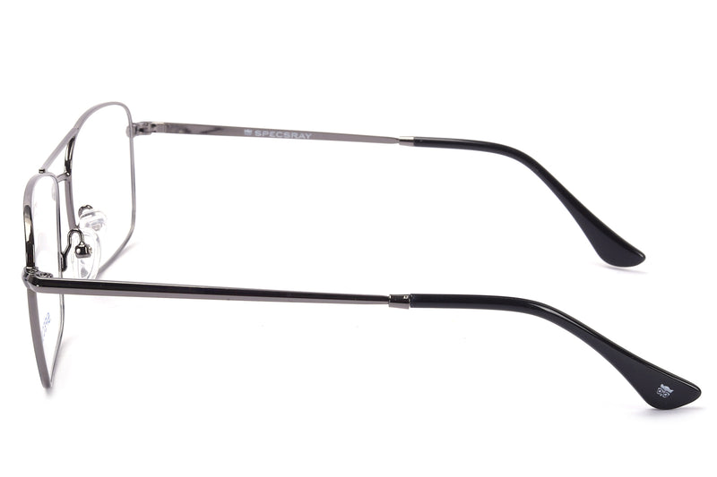 Rectangle Full Rim Eyeglasses For Men