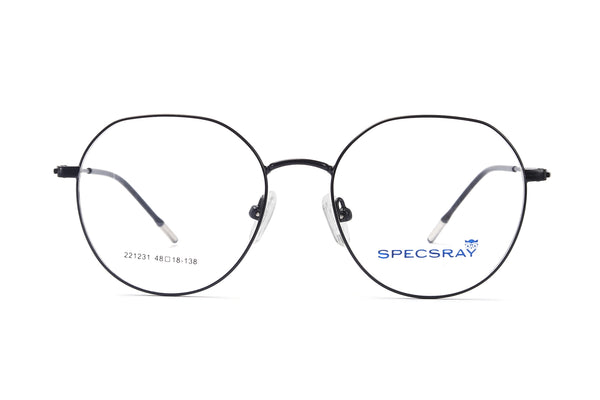 Geometric Full Rim Eyeglasses For Men And Women