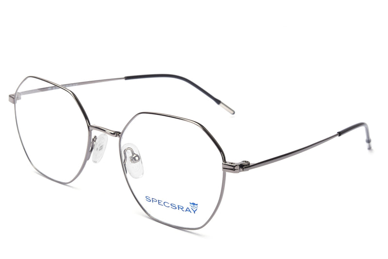 SpecsRay Hexagon Full Rim Metal