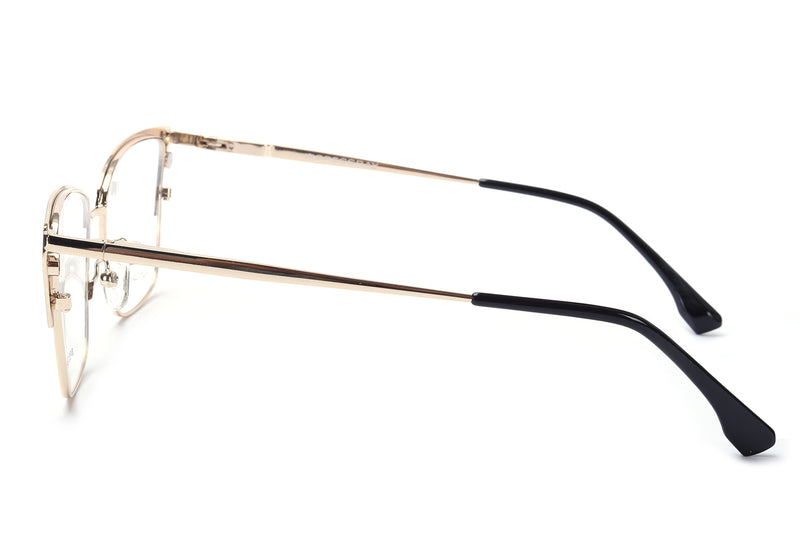 CATEYE FULL RIM Eyeglasses Metal Female