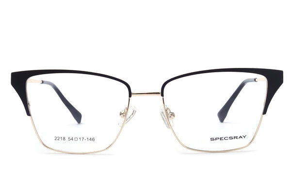 CATEYE FULL RIM Eyeglasses Metal Female