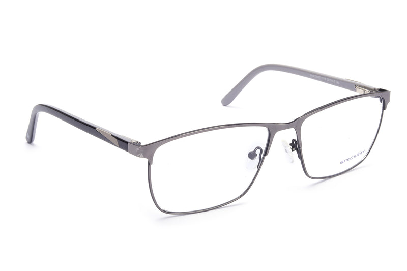 Rectangle Full Rim Eyeglasses For Men