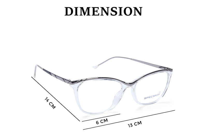 Cateye Full Rim Eyeglasses For Women