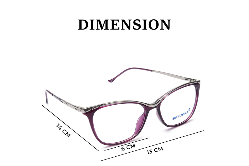 Cateye Full Rim Eyeglasses For Women