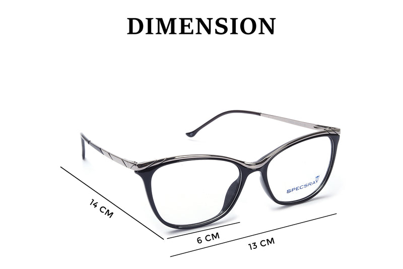 Cateye Full Rim Eyeglasses For Women