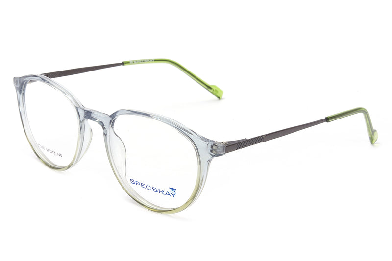Round Full Rim Eyewear Acetate Unisex
