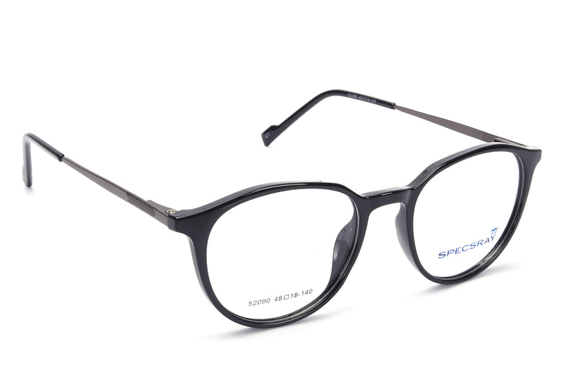 Round Full Rim Eyewear Acetate Unisex