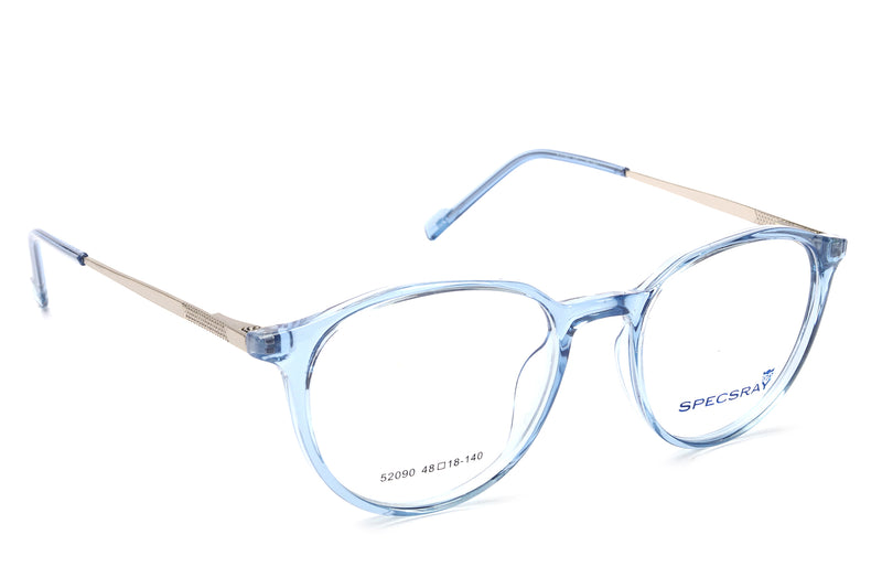 Round Full Rim Eyewear Acetate Unisex