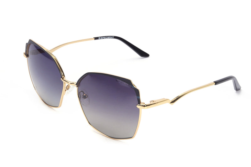 CATEYE FULL RIM Sunglasses Metal Female