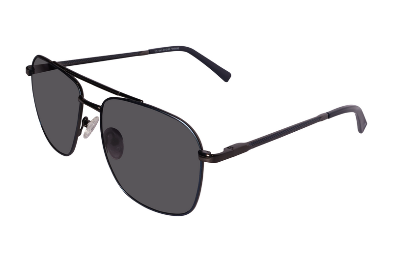 Rectangle Full Rim Sunglasses Metal Male