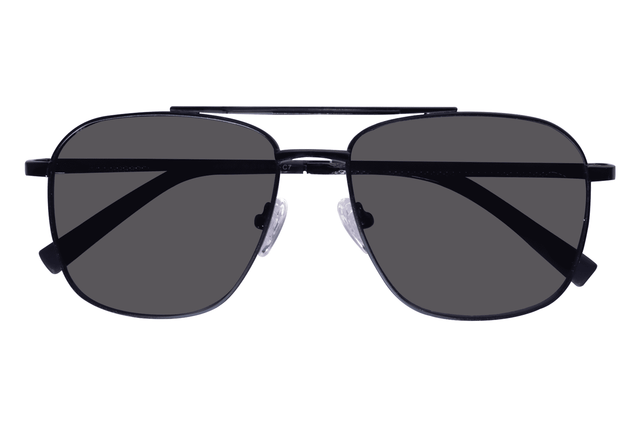 Rectangle Full Rim Sunglasses Metal Unisex