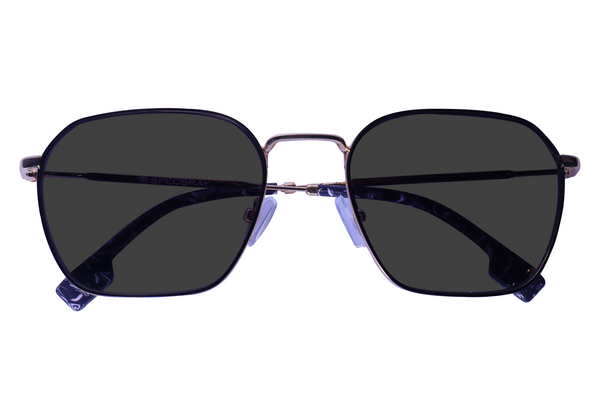 Hexagon Full Rim Sunglasses Metal Unisex