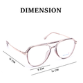 Aviator Full Rim Eyeglasses For Men