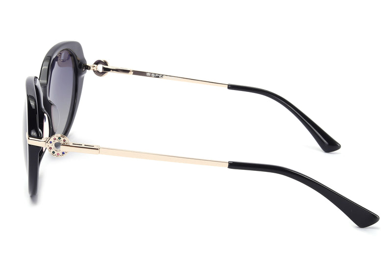 Cateye Full Rim Sunglasses Acetate Female