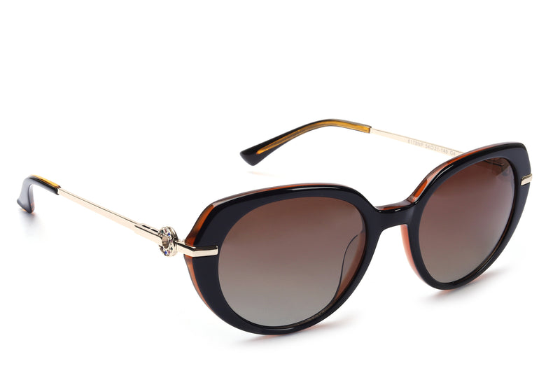 Cateye Full Rim Sunglasses Acetate Female