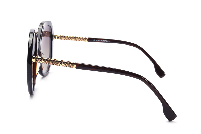 CATEYE FULL RIM Sunglasses Acetate Female