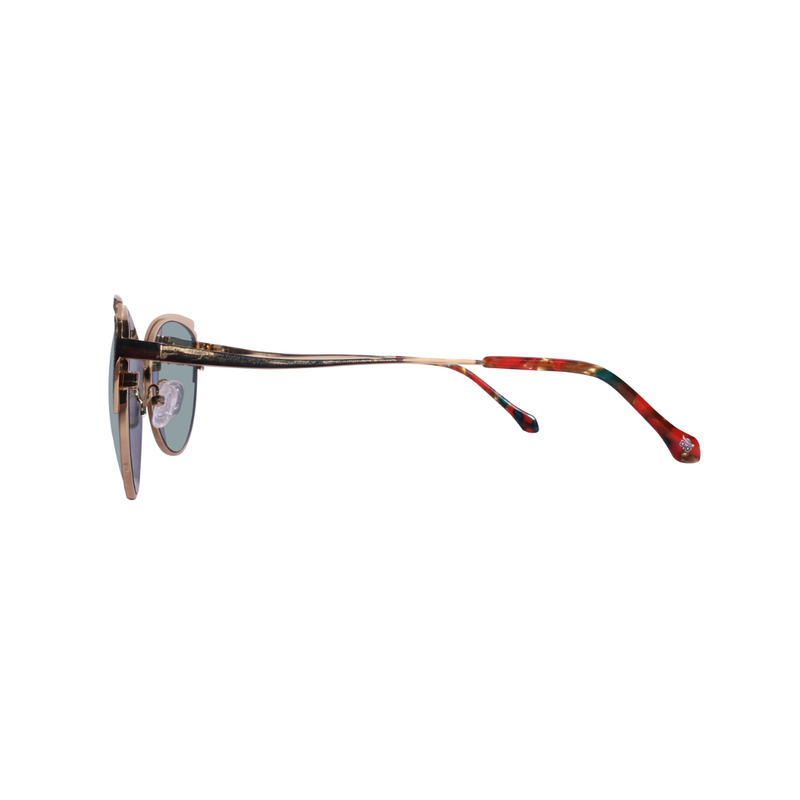 Cateye Full Rim Metal Sunglasses for Women