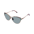 Cateye Full Rim Metal Sunglasses for Women