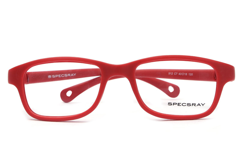 Rectangle Full Rim Eyeglasses For Kids