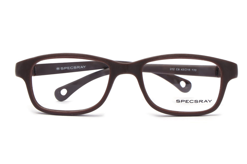 Rectangle Full Rim Eyeglasses For Kids