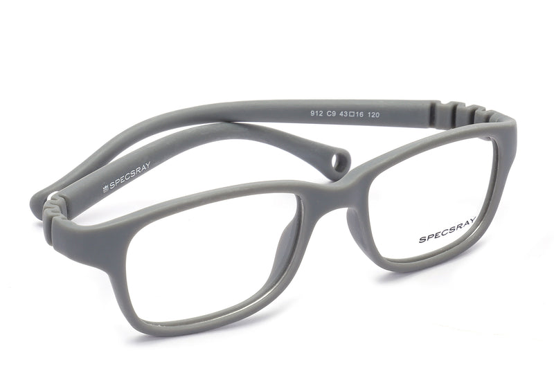 Rectangle Full Rim Eyeglasses For Kids
