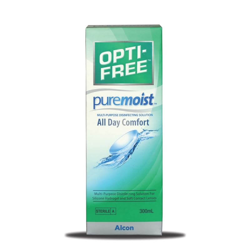 Opti-Free PureMoist - Contact Lens Solution (300ML) | From Alcon