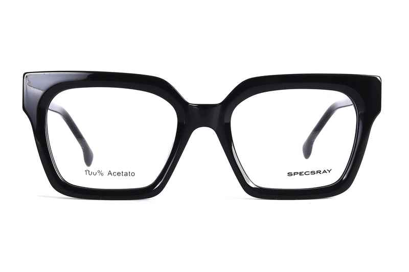 Square Full Rim Eyewear Acetate Male