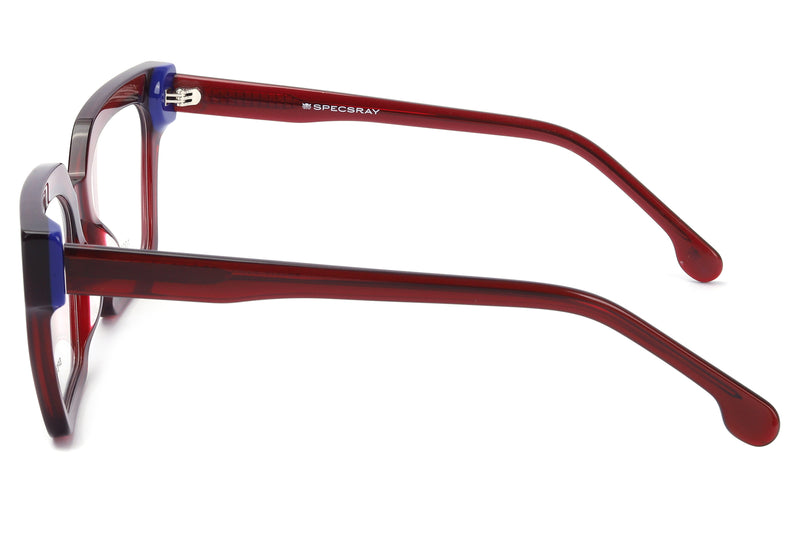 Square Full Rim Eyewear Acetate Male