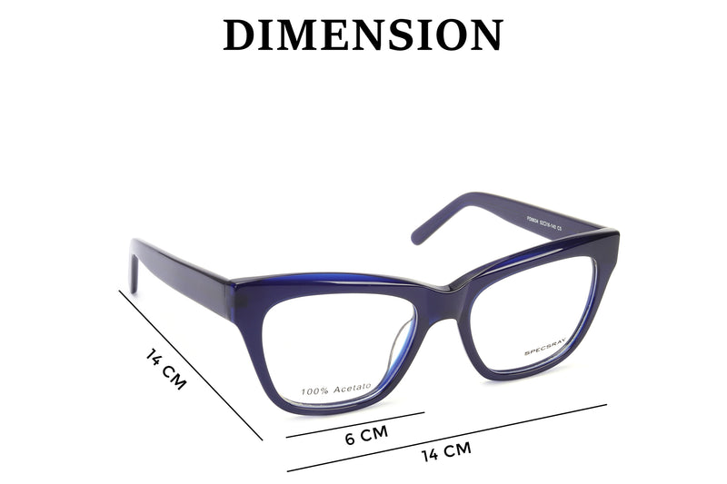 CATEYE FULL RIM Eyewear Acetate Female
