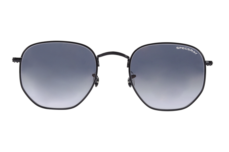 HEXAGON FULL RIM Sunglasses Metal Unisex
